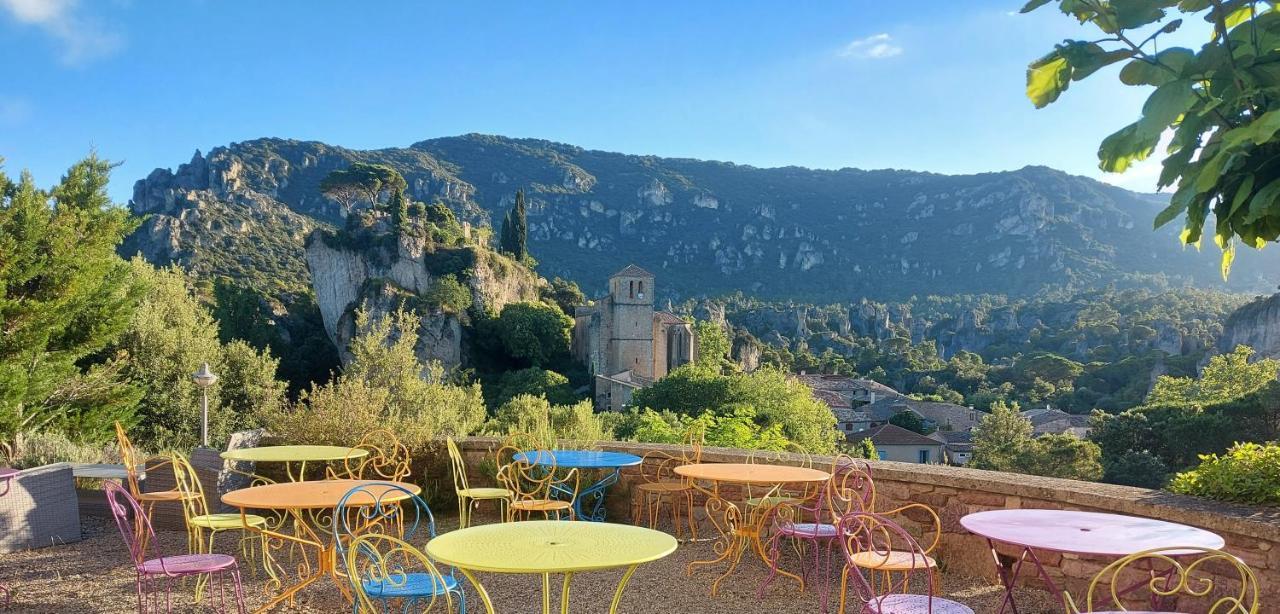 Hotel Les Hauts De Mourèze エクステリア 写真