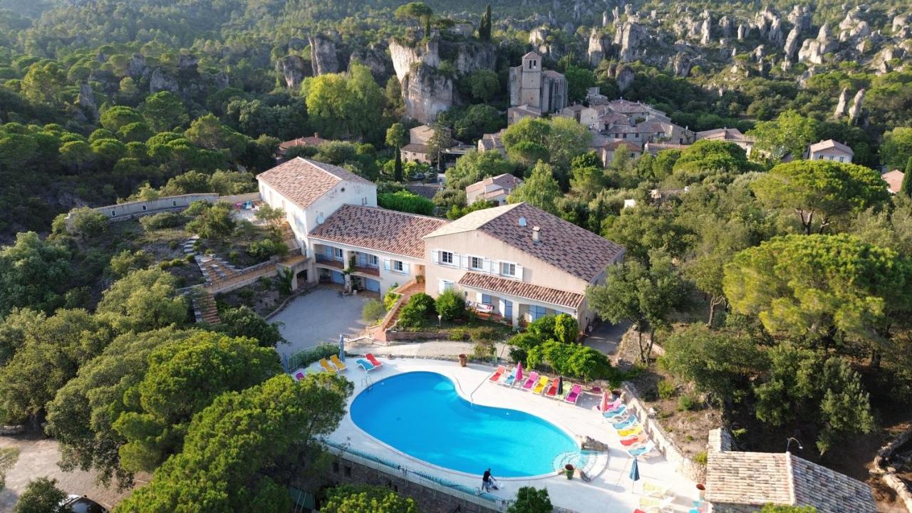 Hotel Les Hauts De Mourèze エクステリア 写真